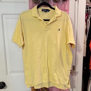 Polo by Ralph Lauren Men's Soft Yellow Polo Shirt